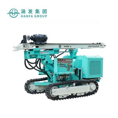 Hf385y 20-120m Automatic Multi-Function Borehole Drill Solar Installation Photovoltaic Drilling Rig