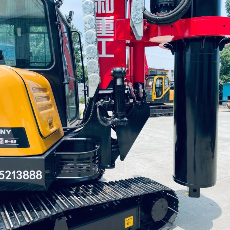 Mini Hydraulic Crawler Type Pile Machine Rotary Drilling Rig Dr-60