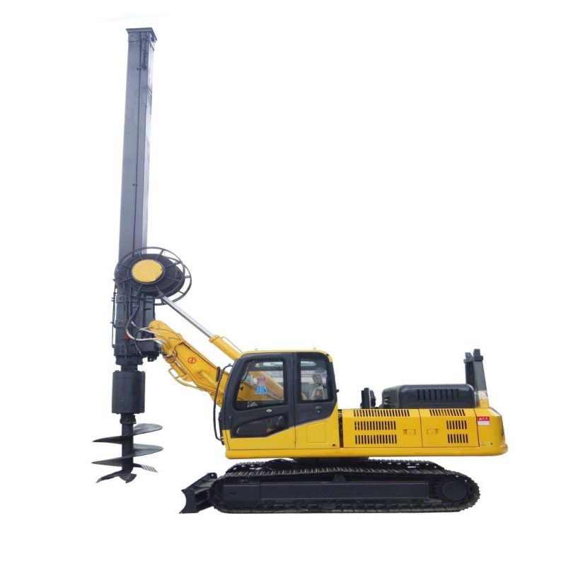 10m Customize Crawler Rotary Drilling Rig with Cummins Engine for Civil Construction
