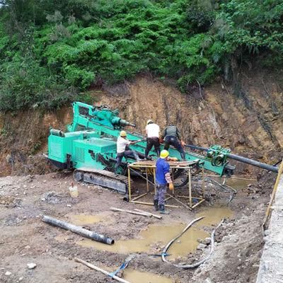 Flexible Operation Pilot Exploration Holes Rig with Crawler for Multi Drilling