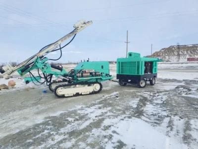0-126/Min Drill Equipments Air DTH Drilling Rig Machine for Sale