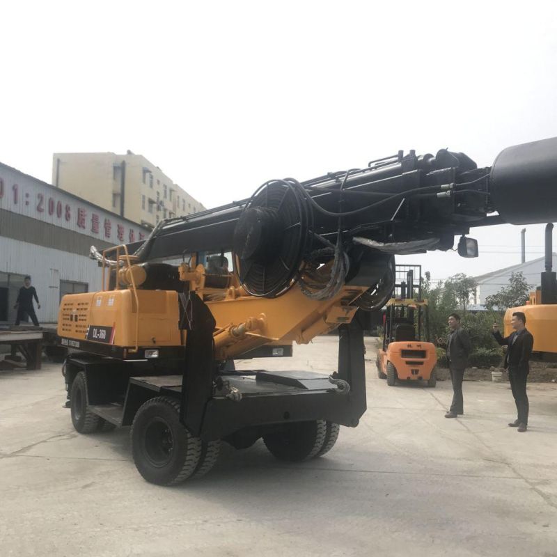 Customer Hydraulic Piling Machine with Spare Parts