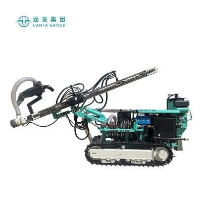 Hf115y 90-140mm Portable Mining Borehole DTH Drilling Rig for Water Conservancy