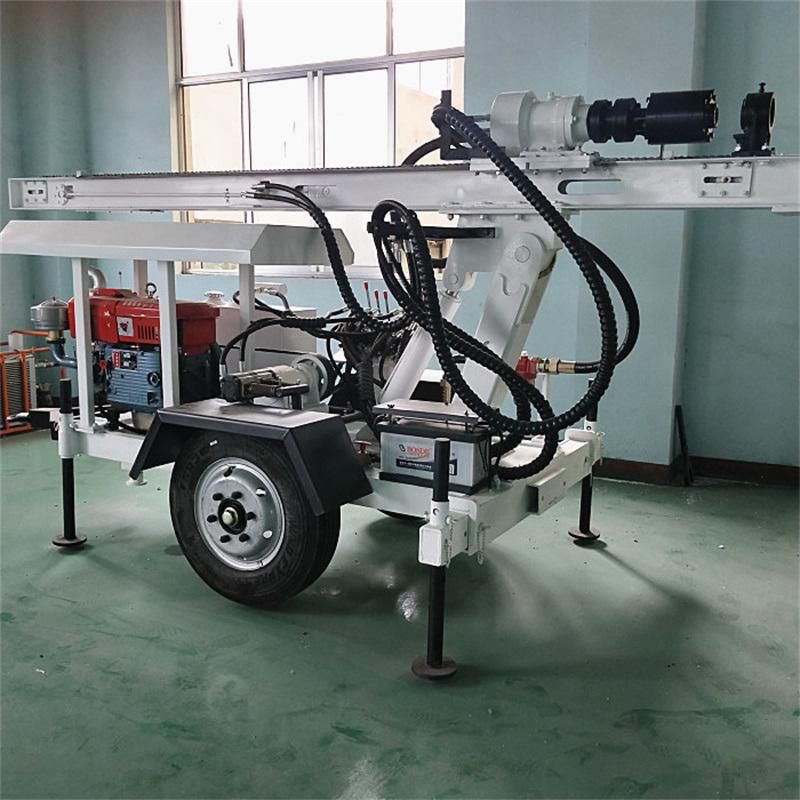 100m 30m Water Well Drill Rig Drilling Machine for Sale