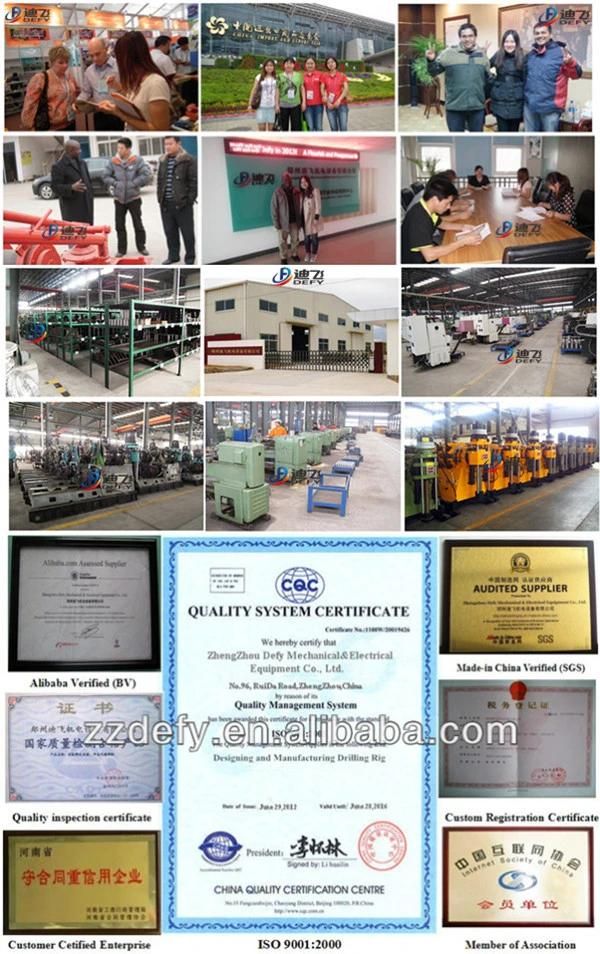 200m Used Mini Water Well Rotary Drilling Rig