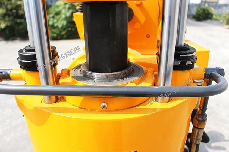 Drilling Depth 160m Diesel Engine Hydraulic Borehole Drilling Machine Hw160