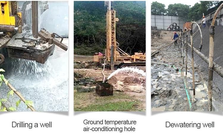 6m Drill Mast Ground Borehole Water Well Drilling Machine with Good Quality