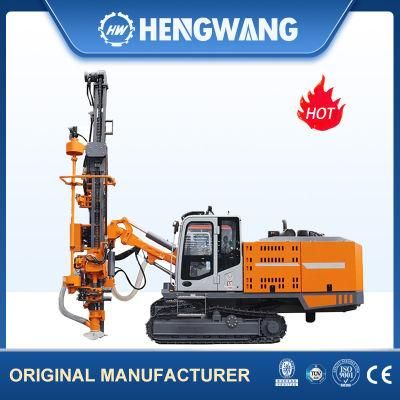 Hw423 DTH Diesel Integrated Automatic Hydraulic Crawler Mounted Drilling Rig