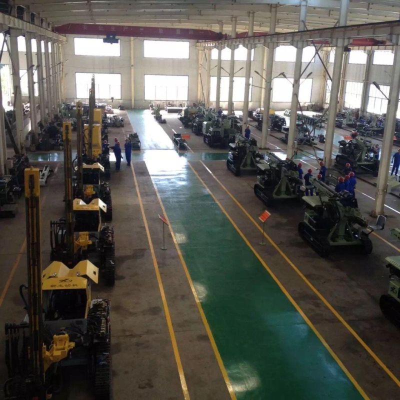 China Factory Sale Hydraulic Portable DTH Water Well Drill Machine Rig G140yf