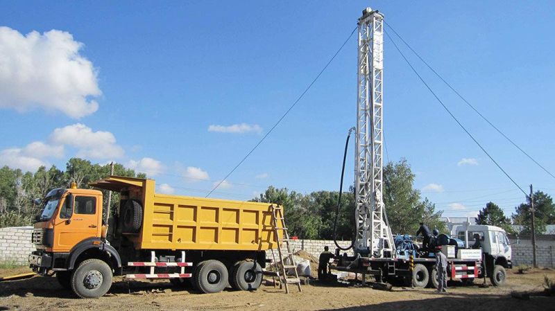 Hfc600 600m Deep Truck Mounted Top Drive Water Well Drilling Rig Prices