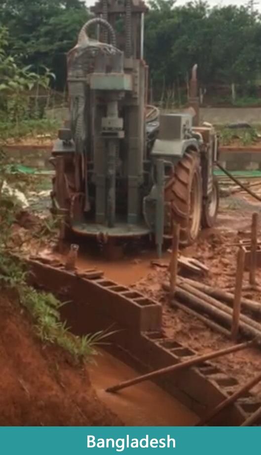 Lightweight! Hfj180t Tractor Mounted Water Well Drilling Rig