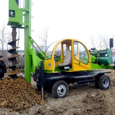 Wheeled 360-6 Long Screw Economical Pilling Machine