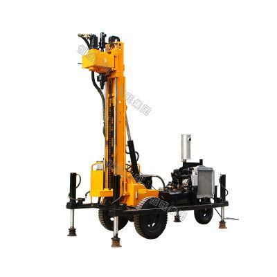 200m Depth Hydraulic Borehole Water Well Drilling Rig