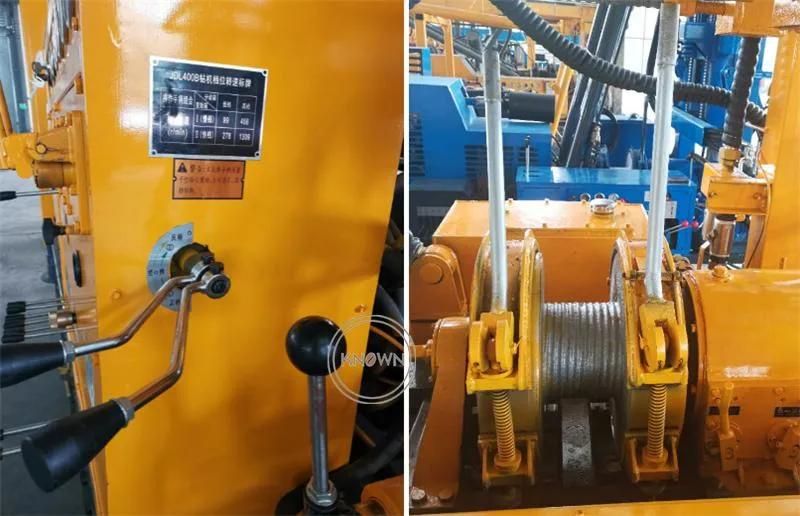 Construction Water Drilling Rig Machine Borehole Hydraulic Crawler Rock Borehole Drilling Machine Digge for Sale Trailer