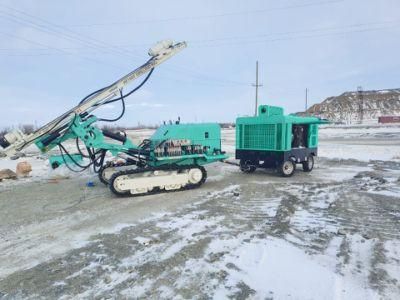 62m DTH Hanfa Horizontal Directional Hydraulic Blast Hole Drilling Rig
