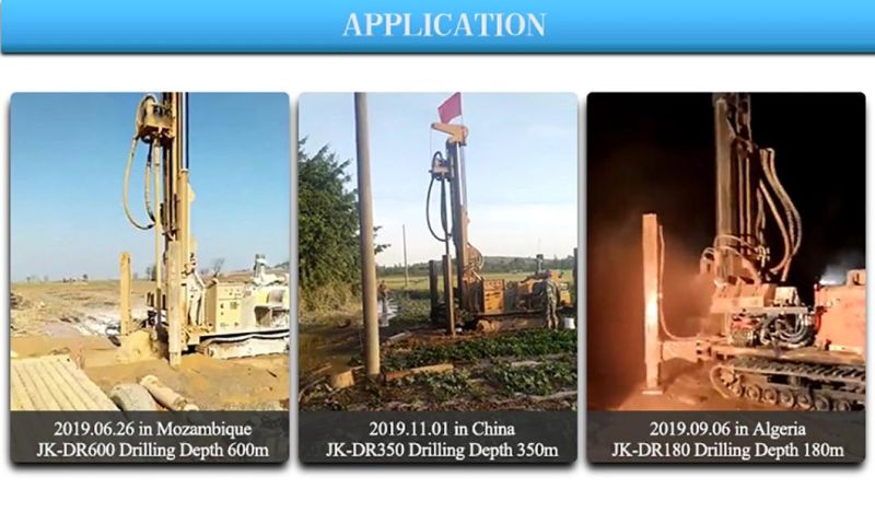 Jk-Dr200X High-Performance Water Well Drilling Rig for Sale