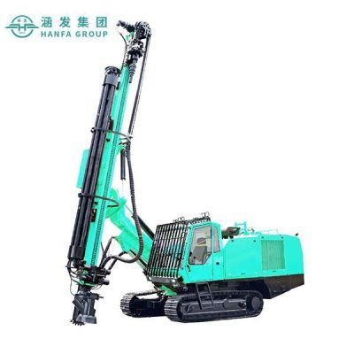Hf038 All-in-One Hydraulic DTH Drilling Rig Strong Climbing Ability
