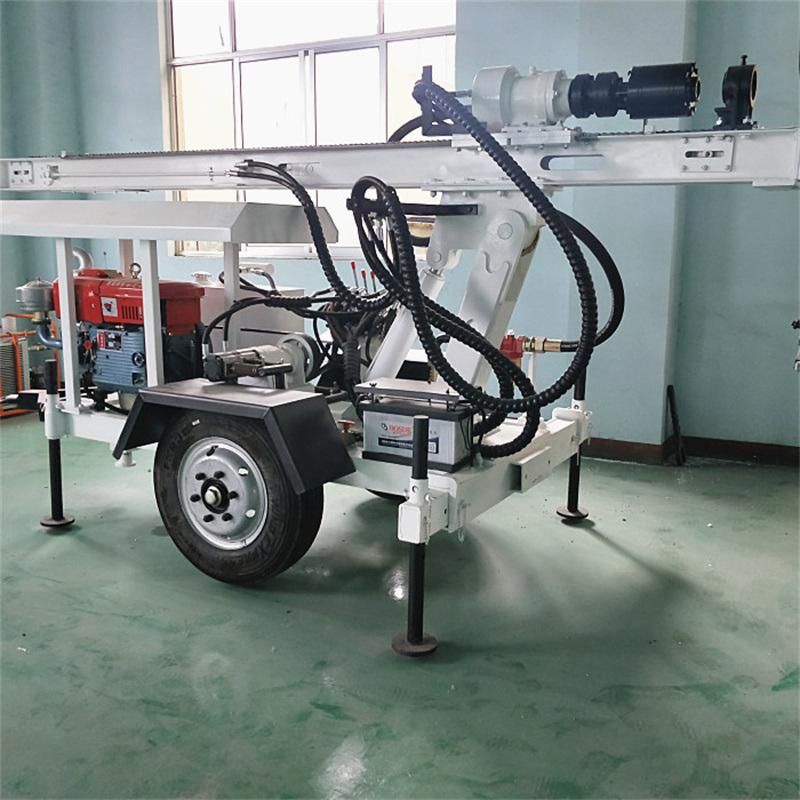 100m 30m Water Well Drill Rig Drilling Machine for Sale