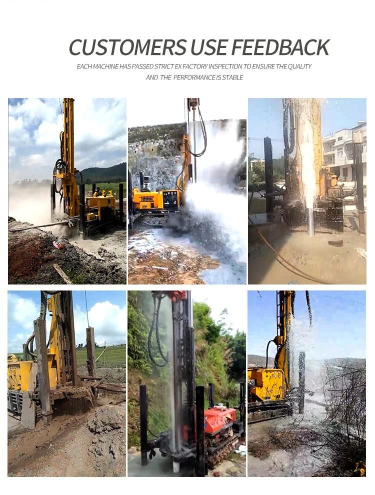 200m Depth Bore Well Drilling Machine Price