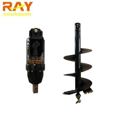 Auger Drive Unit Earth Drill Hydraulic Earth Auger for 2t Excavator