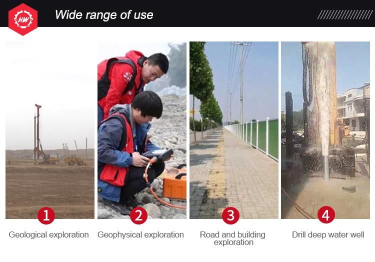 New Type Rock Boring Machine Pneumatic Well Drilling Rig