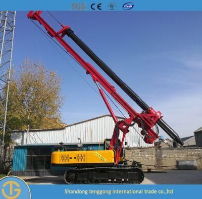 Hydraulic Bored Construction Auger Piling Drilling Rig Machine for Engineering Project