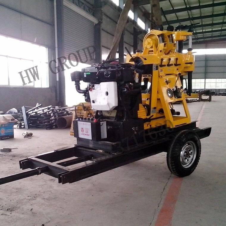Mini Trailer or Tractor Mounted Water Well Drilling Rig