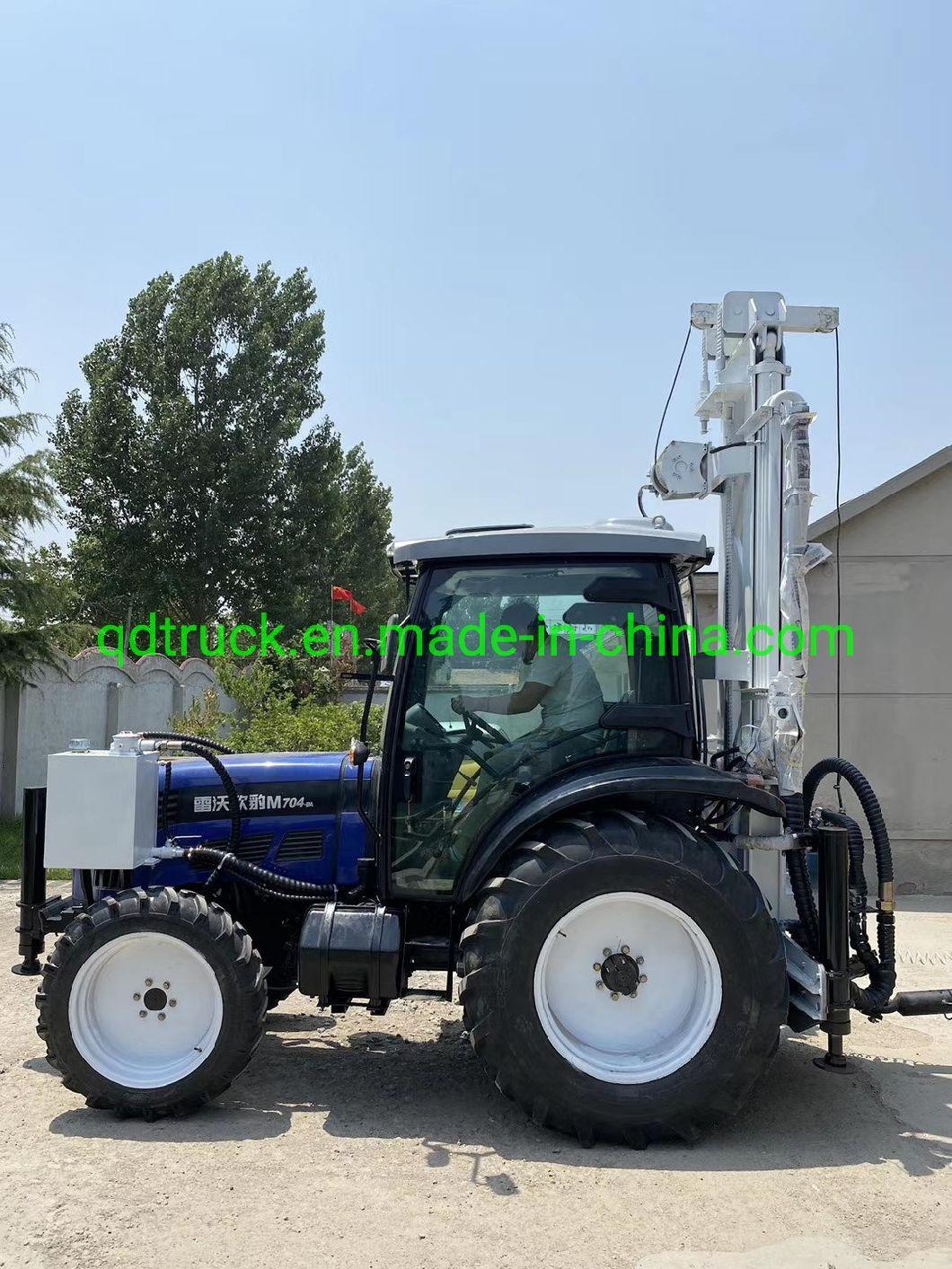 6X4 Hydraulic drilling rig truck mounted drilling machine