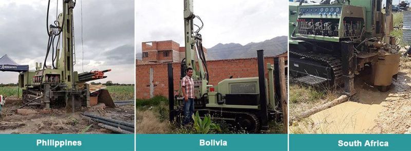 Easy to Operate 350 Meter Water Well Drill Farm Drilling Machine