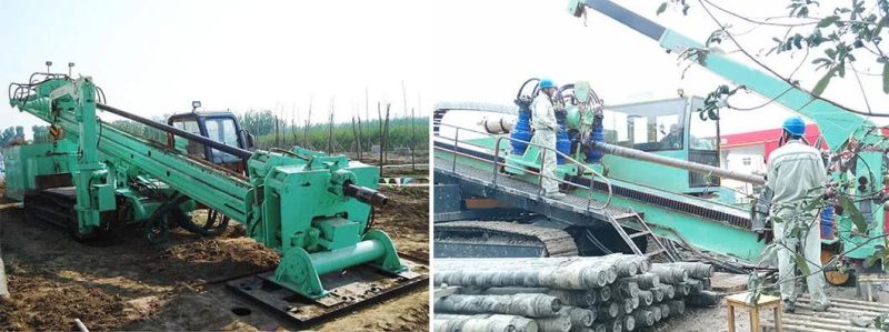 Stable Operation Newest Gas Pipe Drilling Rig with Back Reamers and Auxiliaries