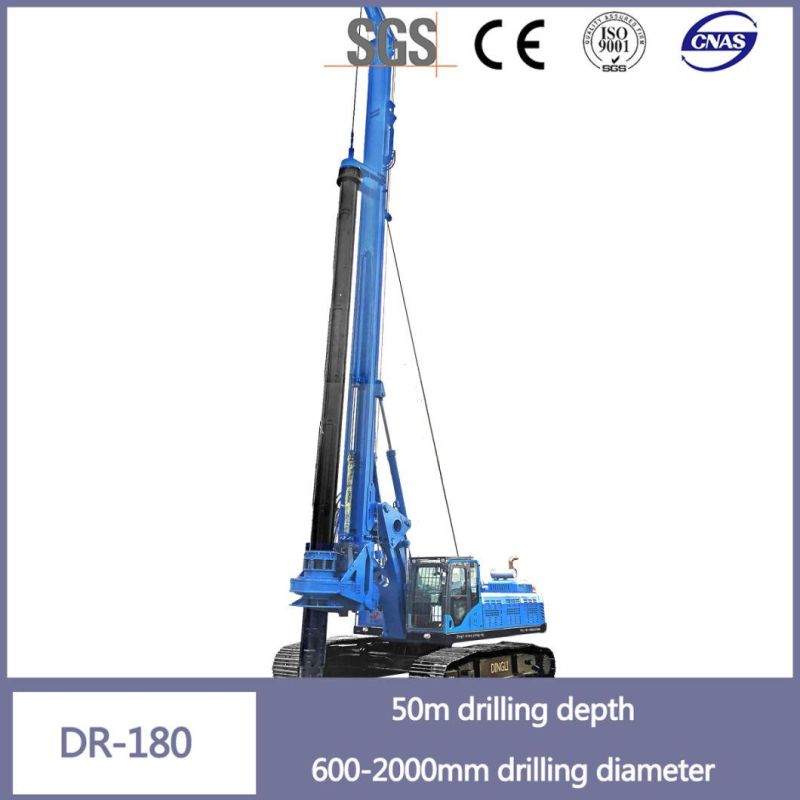 Mineral Prospecting Soil Test Rotary Drilling Rig Dr-180