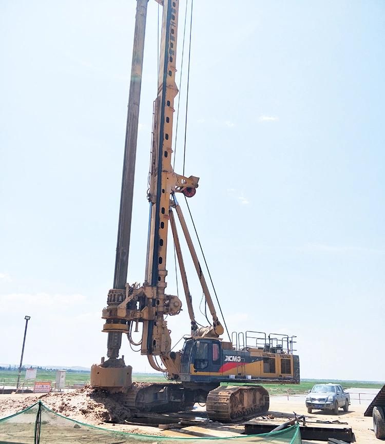 XCMG Xr460d Pile Driver Machinery 120m Depth Rotary Drilling Rig Machine