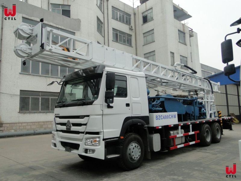 China Truck International Ltd 150meters 300m Depth HOWO 6X4 Well Drill Truck