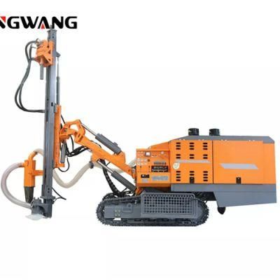 Integrated Hydraulic Automatic Pipe Changer Rock Blast DTH Drill Rig