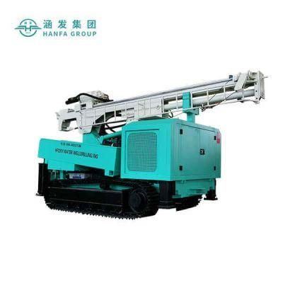 Hf220y Low Consumption Crawler Type Water Well Drilling Rig