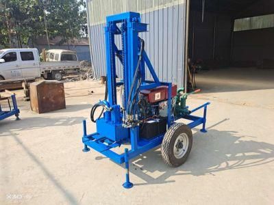 Portable Diesel Rock Drill Machine Water Well Drilling Rig