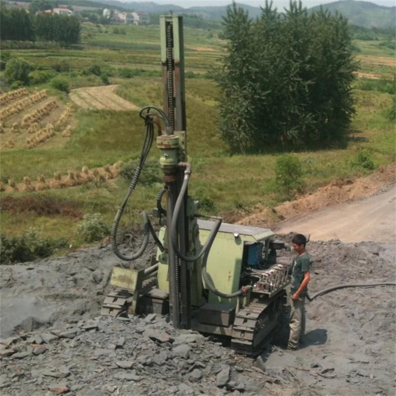 Portable Crawler Hydraulic Drilling Rigs Machine for Hard Rock Drilling