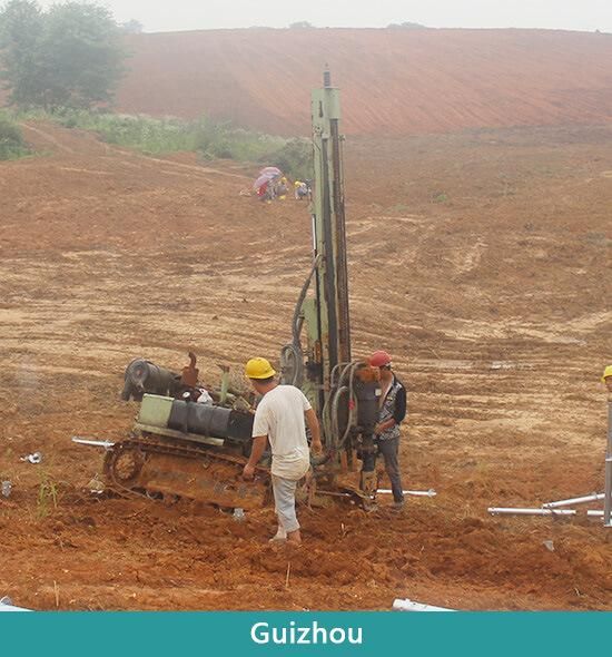 Reliable Performance Borehole Drilling Machine / DTH Drilling Rig