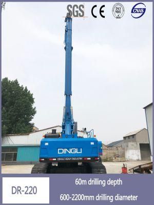 Strong Drill Ability Hydraulic DTH Drilling Rig Dr-220