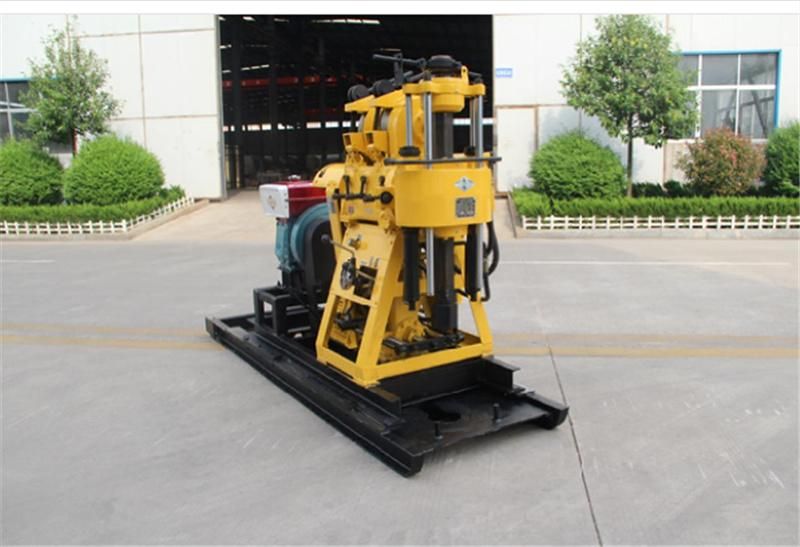 Cheap Price Crawler Mounted DTH Drilling Rig 200m Diesel Engine Water Well Drilling Rig Borehole Machinery Drilling Wells Drill Machine