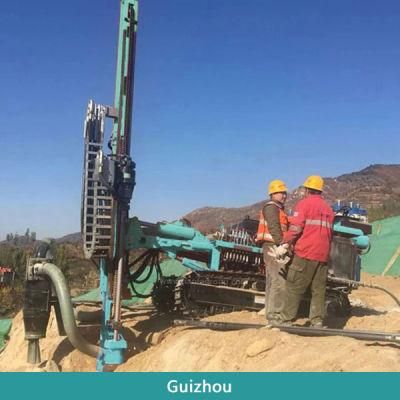 Hf115y 40m Separated Mining Crawler Portable Rock Blasting Pneumatic Drilling Rig