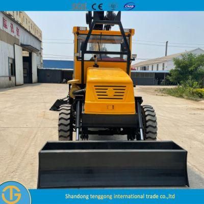 Hydraulic Hammer Auger Piling Machine Drilling Rig for Sale Dl-180 Model