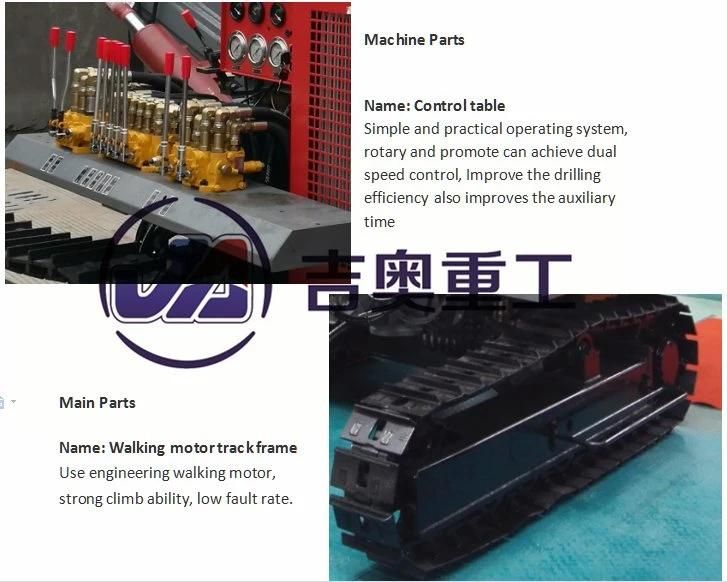 Popular Hc726 Surface Crawler Drilling Rigs for South Africa Market