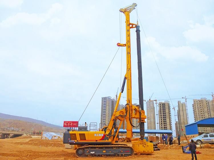 XCMG Small Mini Rotary Drills Xr150d/ Xr180d/ Xr220d/ Xr280d/ Xr360 Hydraulic Rotary Drilling Rig Machine