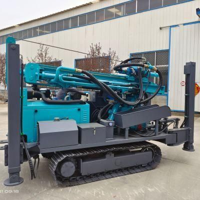 Crawler Borehole Mining Pneumatic DTH Water Well Drilling Rig Prices