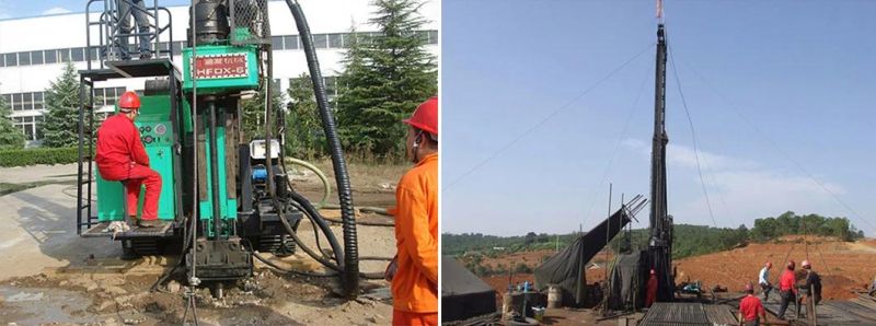 Hfdx-6 Geotechnical Exploration Drill Machine Soil Test Hydraulic Core Drilling Rig