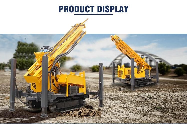 Multi Function Water and Pneumatic Rotary Water Well Drilling Rig
