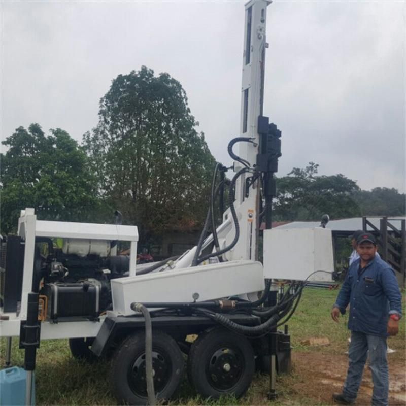 Factory Price Hydraulic Water Bore Well Drilling Rig Drilling Machine