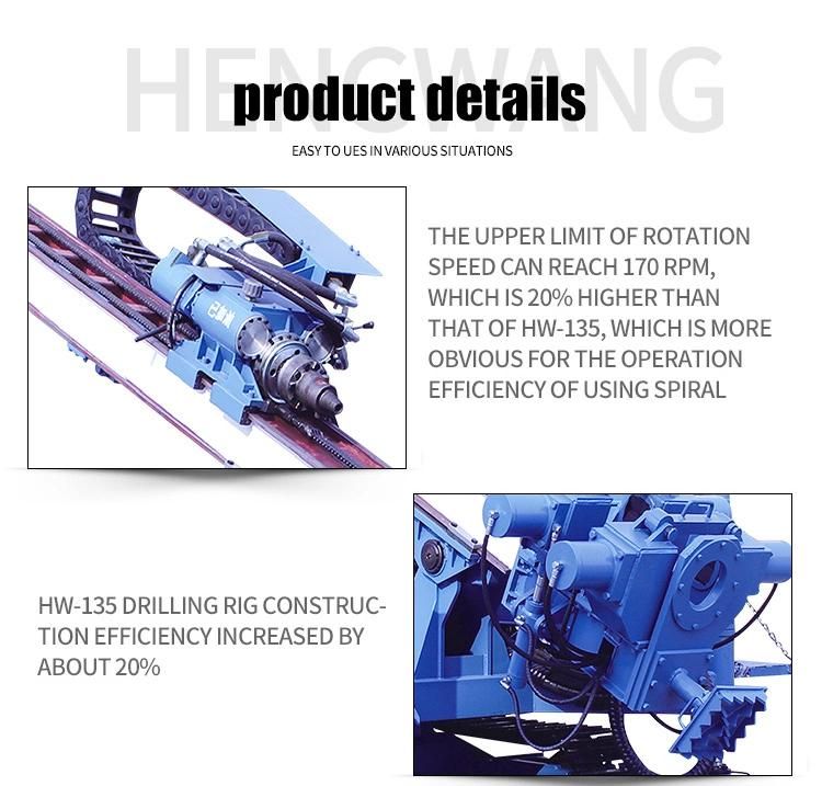Anchoring Hole Drill Machine Crawler Anchor Drilling Rig