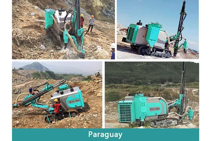 Hfg-53 20m Hydraulic Integrated DTH Drilling Rig Environmental Protection